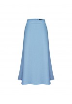 Блакитна спідниця міді