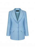 Класичний блакитний жакет