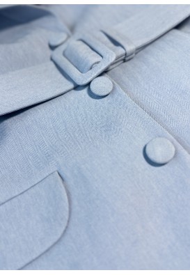 Класичний блакитний жакет