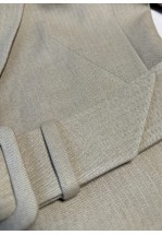 Класичний бежевий жакет