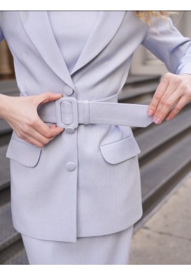 Класичний блакитний жакет