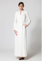 Белое платье-жакет