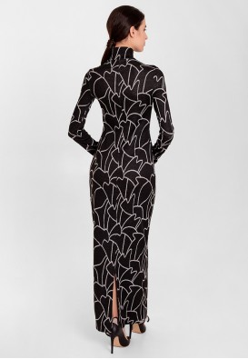 Тепла трикотажна сукня