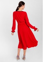 Коктейльна сукня в червоному кольорі