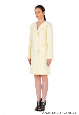 Пальто из тонкой шерсти