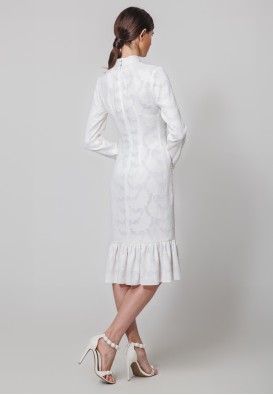 Сукня міді з шифону